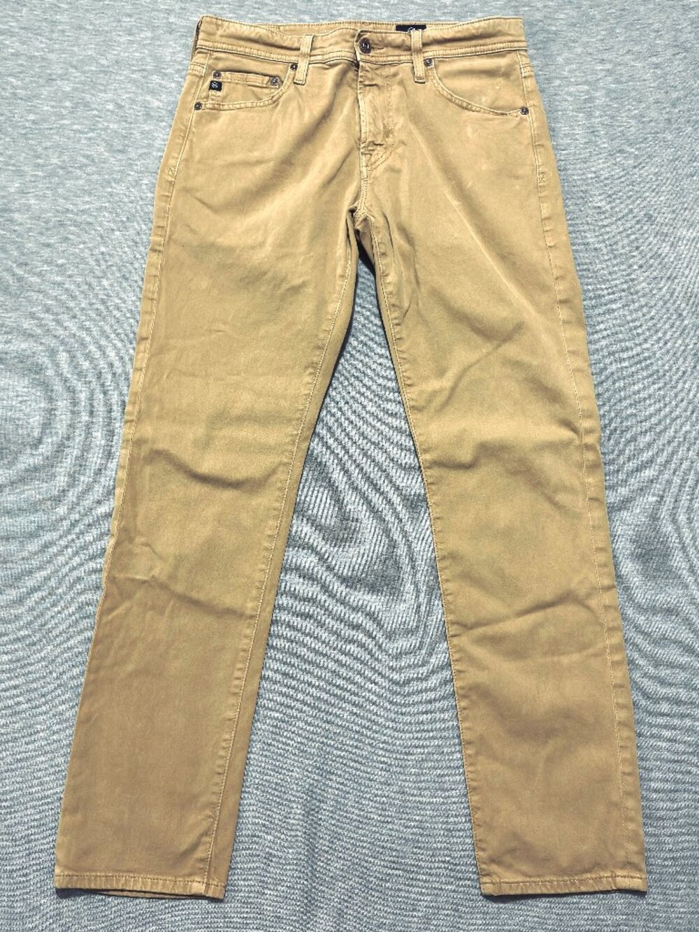 AG Adriano Goldschmied The Tellis Modern Slim Pants Mens 30x30 Brown 1783SUDPTIN